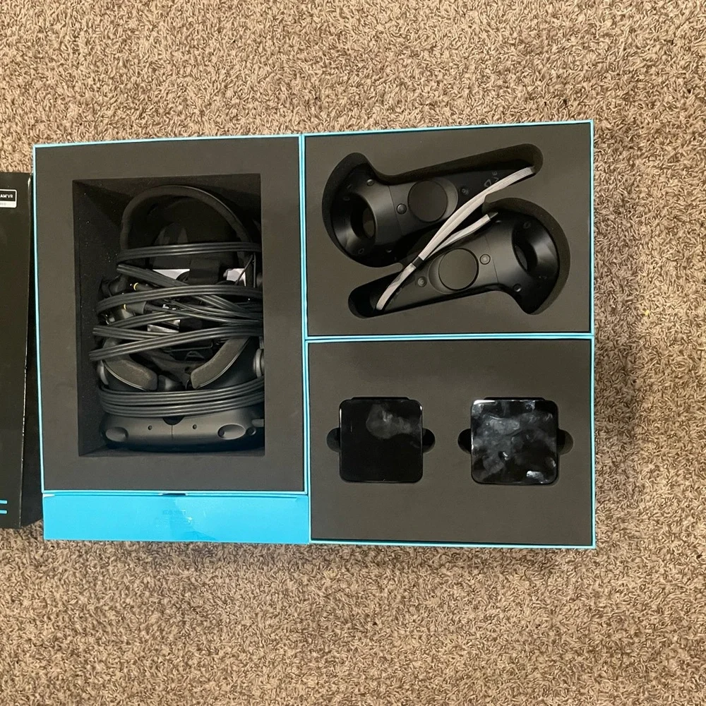 HTC VR Accessories Set - Black and Blue